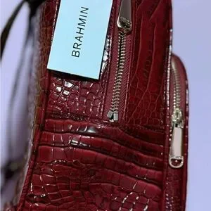 Brahmin Chelcy Backpack Vintage Red Melbourne m77075765212_1.jpg main image 2